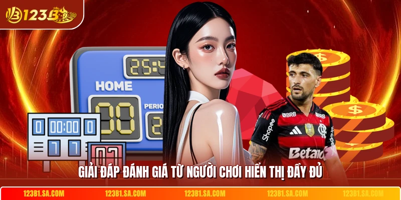 Giải đáp đánh giá từ người chơi hiển thị đầy đủ
