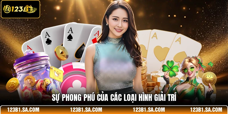 Sự phong phú của các loại hình giải trí